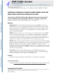 Cover page: Ventricular Arrhythmias Underlie Sudden Death in Rats With Heart Failure and Preserved Ejection Fraction.