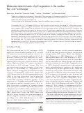 Cover page: Molecular determinants of pH regulation in the cardiac Na+–Ca2+ exchanger