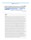 Cover page: Prospective investigation of patent foramen ovale as a mechanism for brain metastasis in patients without prior lung involvement.