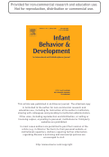 Cover page: Driven from distraction: How infants respond to parents' attempts to elicit and re-direct their attention