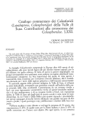 Cover page: Catalogo commentato dei Coleoforidi (Lepidoptera, Coleophoridae) della Valle di Susa. Contribuzioni alla conoscenza dei Coleophoridae. LXXI