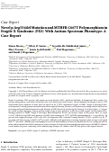 Cover page: Novel p.Arg534del Mutation and MTHFR C667T Polymorphism in Fragile X Syndrome (FXS) With Autism Spectrum Phenotype: A Case Report.