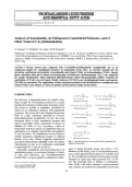 Cover page: Analysis of anandamide, an endogenous cannabinoid substance, and of other natural N-acylethanolamines