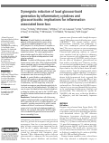 Cover page: Synergistic induction of local glucocorticoid generation by inflammatory cytokines and glucocorticoids: implications for inflammation associated bone loss