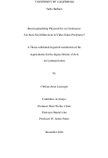 Cover page: Reconceptualizing Physical Sex as Continuous: Are there Sex Differences in Video Game Preference?