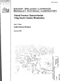 Cover page: Natural Fracture Characterization Using Passive Seismic Illumination