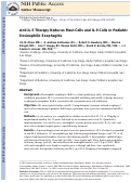 Cover page: Anti–IL-5 therapy reduces mast cell and IL-9 cell numbers in pediatric patients with eosinophilic esophagitis