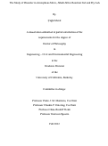 Cover page: The Study of Disorder in Amorphous Silica, Alkali-Silica Reaction Gel and Fly Ash