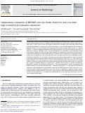 Cover page: Summertime evaluation of REFAME over the Unites States for near real-time high resolution precipitation estimation