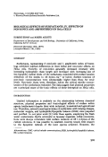 Cover page: Biological effects of surfactants, IV. Effects of non-ionics and amphoterics on HeLa cells