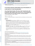 Cover page: A novel donor-derived cell-free DNA assay for the detection of acute rejection in heart transplantation