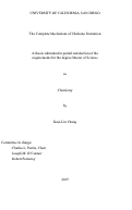 Cover page: The Complete Mechanism of Chalcone Formation