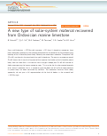 Cover page: A new type of solar-system material recovered from Ordovician marine limestone