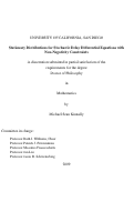 Cover page: Stationary distributions for stochastic delay differential equations with non-negativity constraints