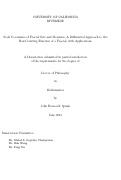 Cover page: Scale Covariance of Fractal Sets and Measures, A Differential Approach to the Box-Counting Function of a Fractal, with Applications