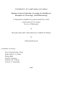 Cover page: Human-Centered Machine Learning for Healthcare: Examples in Neurology and Pulmonology