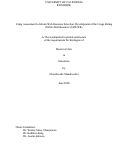 Cover page: Using Assessment to Inform Web Resource Selection: Development of the Usage Rating Profile-Web Resource (URP-WR)