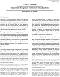 Cover page: Symptomatic Bradycardia from Carotid Sinus Syndrome