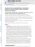 Cover page: Ketamine is not associated with more post-intubation hypotension than etomidate in patients undergoing endotracheal intubation.