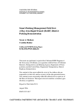 Cover page: Smart Parking Management Field Test: A Bay Area Rapid Transit (BART) District Parking Demonstration