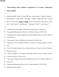 Cover page: Characterizing Strain Variation in Engineered E.&nbsp;coli Using a Multi-Omics-Based Workflow