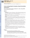 Cover page: Porcine Cartilage Model for Simulation of Nasal Tip Aesthetics and Mechanics