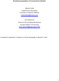 Cover page: Racialized geographies of housing financialization