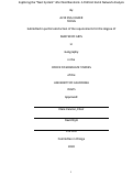 Cover page: Exploring the “Next System” after Neoliberalism: A Political Social Network Analysis