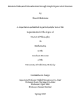 Cover page: Random Walks and Delocalization through Graph Eigenvector Structure