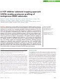 Cover page: A VCP inhibitor substrate trapping approach (VISTA) enables proteomic profiling of endogenous ERAD substrates