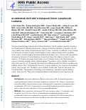 Cover page: Acalabrutinib (ACP-196) in Relapsed Chronic Lymphocytic Leukemia