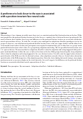 Cover page: A preference to look closer to the eyes is associated with a position-invariant face neural code.