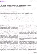 Cover page: The ABCB1 transporter gene and antidepressant response.