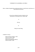 Cover page: Effects of Habitat Fragmentation and Introduced Species on the Structure and Function of Plant-Pollinator Interactions