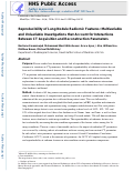 Cover page: Reproducibility of lung nodule radiomic features: Multivariable and univariable investigations that account for interactions between CT acquisition and reconstruction parameters