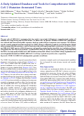 Cover page: A Daily-Updated Database and Tools for Comprehensive SARS-CoV-2 Mutation-Annotated Trees