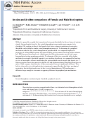 Cover page: In&nbsp;Vivo and in&nbsp;Vitro Comparison of Female and Male Nociceptors