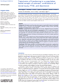 Cover page: Trajectories of functioning in a population-based sample of veterans: contributions of moral injury, PTSD, and depression