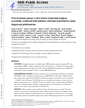 Cover page: First-in-Human Phase I Clinical Trial of Pharmacologic Ascorbate Combined with Radiation and Temozolomide for Newly Diagnosed Glioblastoma.