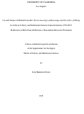 Cover page: Use and Nonuse of Michel Foucault's The Archaeology of Knowledge and The Order of Things in Archival, Library, and Information Science Journal Literature, 1990-2015: Reflections on How Foucault Became a Foucauldian Discursive Formation