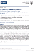 Cover page: A novel multi-alignment pipeline for high-throughput sequencing data