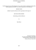 Cover page: The Physiological Costs of Discrimination: Review of the Literature and Empirical Study of the Relationship Between the HPA Axis and Past Experiences of Discrimination