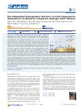 Cover page: Site-Independent Hydrogenation Reactions on Oxide-Supported Au Nanoparticles Facilitated by Intraparticle Hydrogen Atom Diffusion