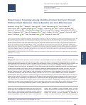 Cover page: Breast Cancer Screening Among Childhood Cancer Survivors Treated Without Chest Radiation: Clinical Benefits and Cost-Effectiveness.