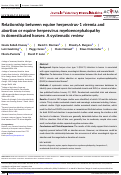 Cover page: Relationship between equine herpesvirus-1 viremia and abortion or equine herpesvirus myeloencephalopathy in domesticated horses: A systematic review.