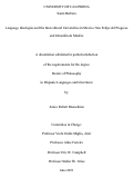 Cover page: Language Ideologies and the Intercultural Universities in Mexico: San Felipe del Progreso and Ixhuatlán de Madero