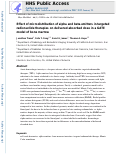 Cover page: Effect of microdistribution of alpha and beta-emitters in targeted radionuclide therapies on delivered absorbed dose in a GATE model of bone marrow