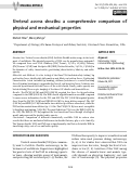 Cover page: Ureteral access sheaths: a comprehensive comparison of physical and mechanical properties