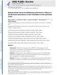 Cover page: Delayed enhancement of multitasking performance: Effects of anodal transcranial direct current stimulation on the prefrontal cortex