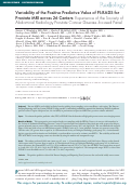 Cover page: Variability of the Positive Predictive Value of PI-RADS for Prostate MRI across 26 Centers: Experience of the Society of Abdominal Radiology Prostate Cancer Disease-focused Panel